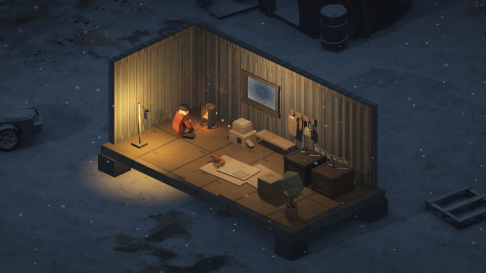 Nine Winters 컨테이너 거처, 눈 오는 밤 · 본편 룩